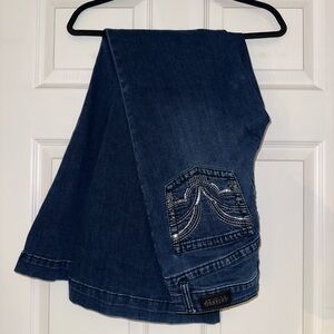 Shyanne Dark Blue Women's Jeans